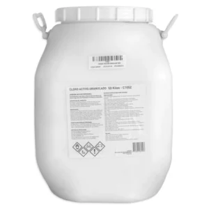Cloro Granulado de Disolución Lenta - Cuñete de 50 kg