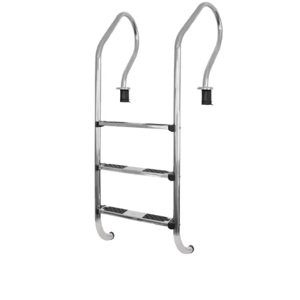 Escalera de acero inoxidable con 3 escalones - Vulcano
